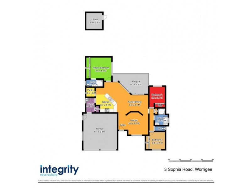 3 Sophia Road, Worrigee NSW 2540 Floorplan