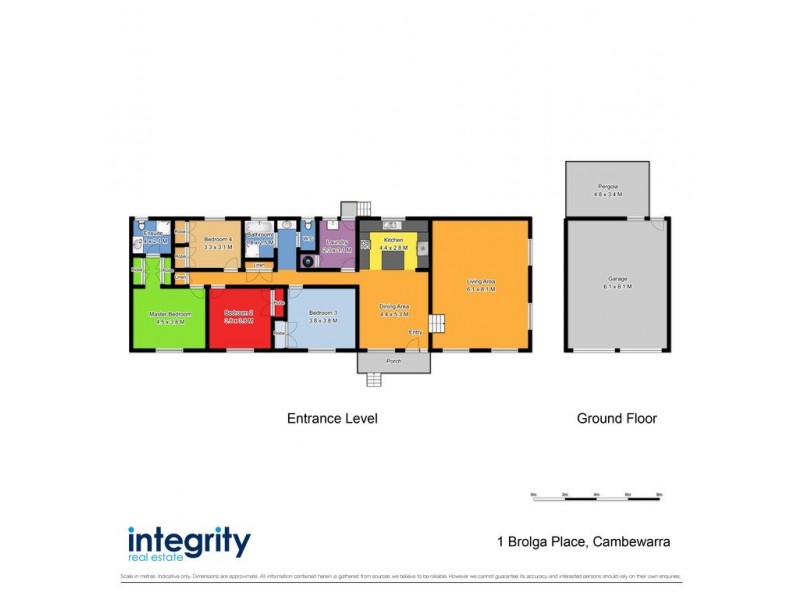 1 Brolga Place, Cambewarra NSW 2540 Floorplan