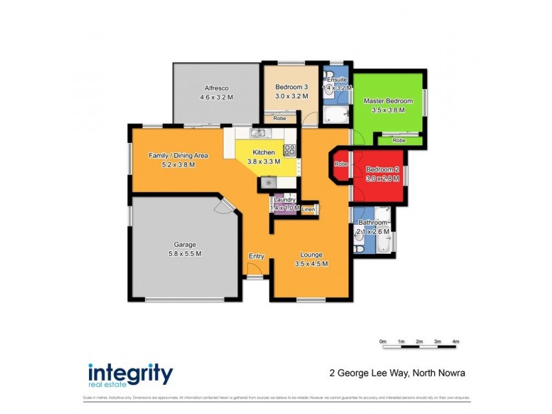 2 George Lee Way, North Nowra NSW 2541 Floorplan