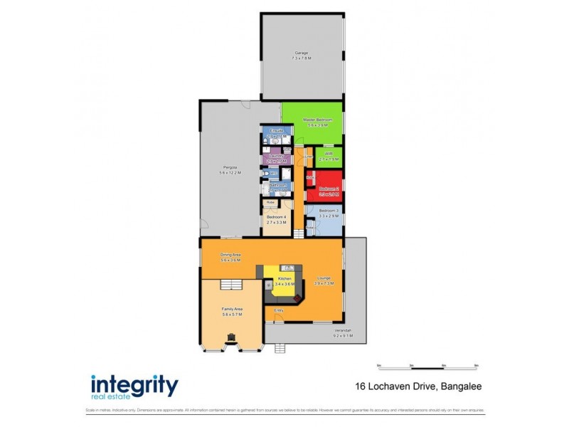 16 Lochaven Drive, Bangalee NSW 2541 Floorplan