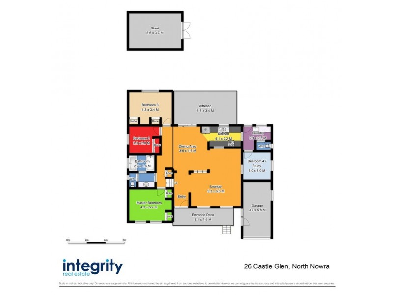 26 Castle Glen, North Nowra NSW 2541 Floorplan