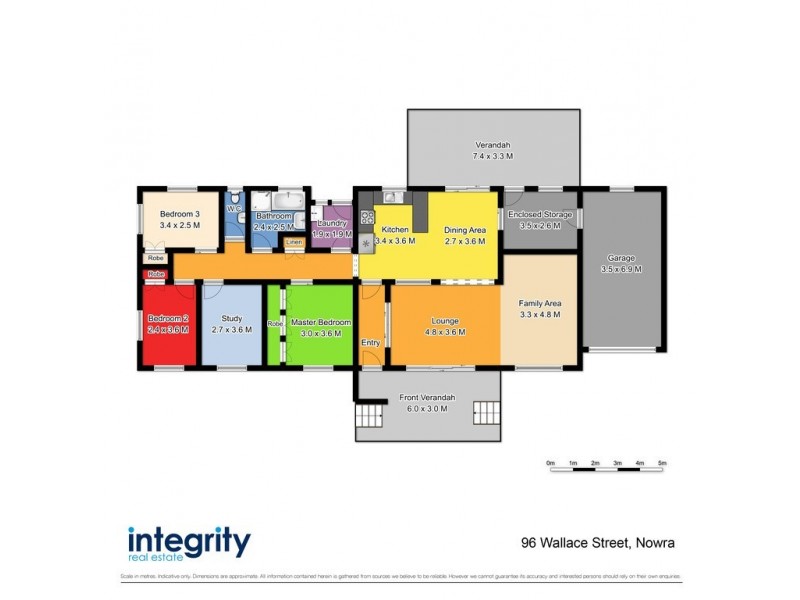 96 Wallace Street, Nowra NSW 2541 Floorplan