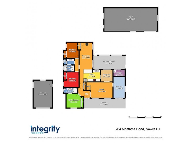 264 Albatross Road, Nowra Hill NSW 2540 Floorplan
