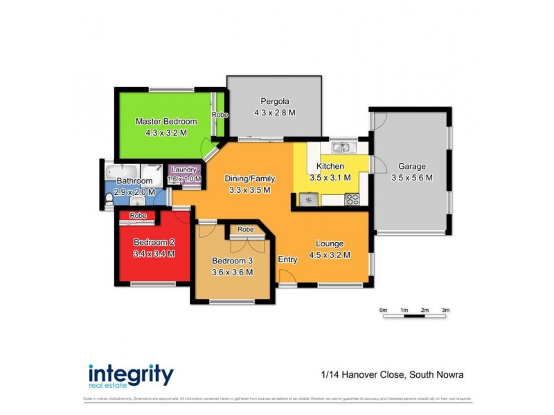 1/14 Hanover Close, South Nowra NSW 2541 Floorplan