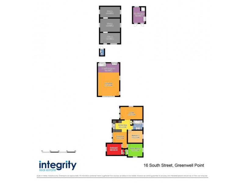 16 South Street, Greenwell Point NSW 2540 Floorplan