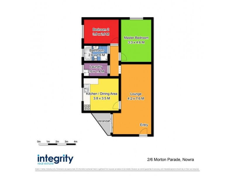 2/6 Morton Parade, Nowra NSW 2541 Floorplan