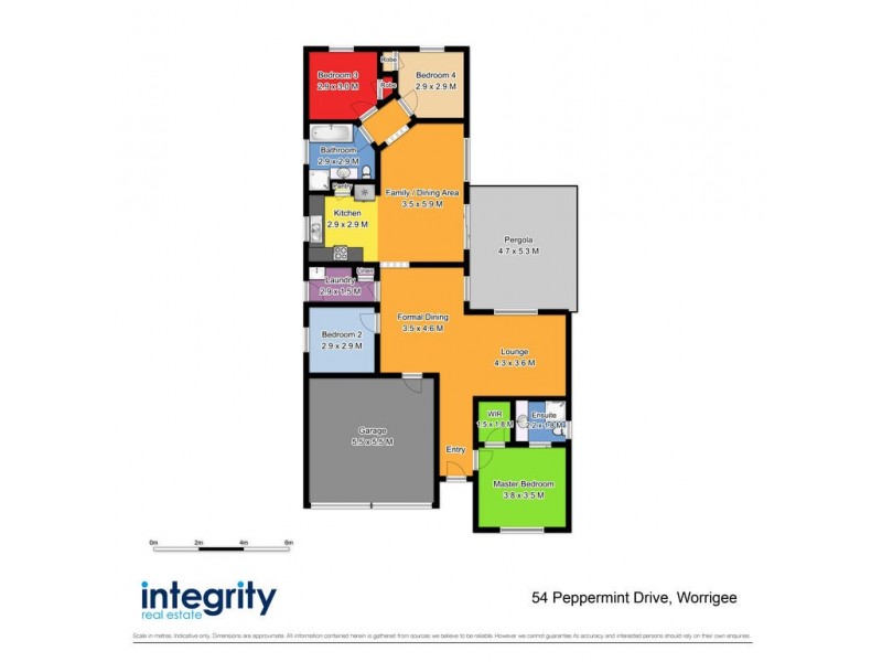54 Peppermint Drive, Worrigee NSW 2540 Floorplan