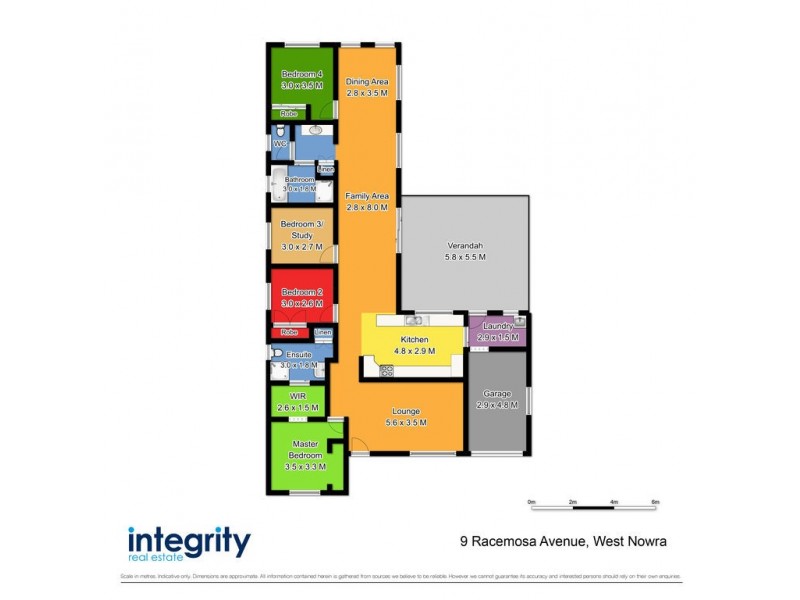 9 Racemosa Avenue, West Nowra NSW 2541 Floorplan