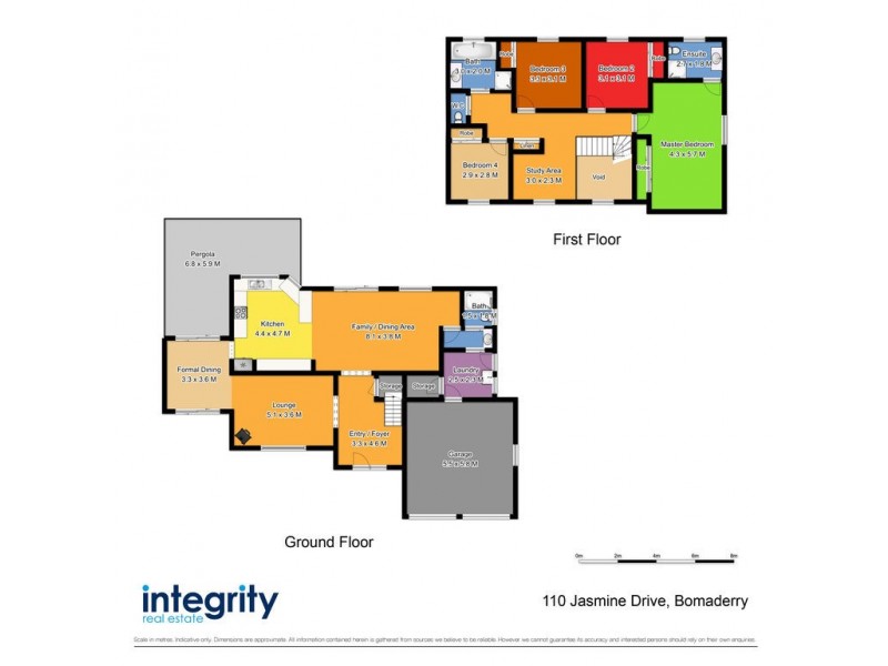 110 Jasmine Drive, Bomaderry NSW 2541 Floorplan