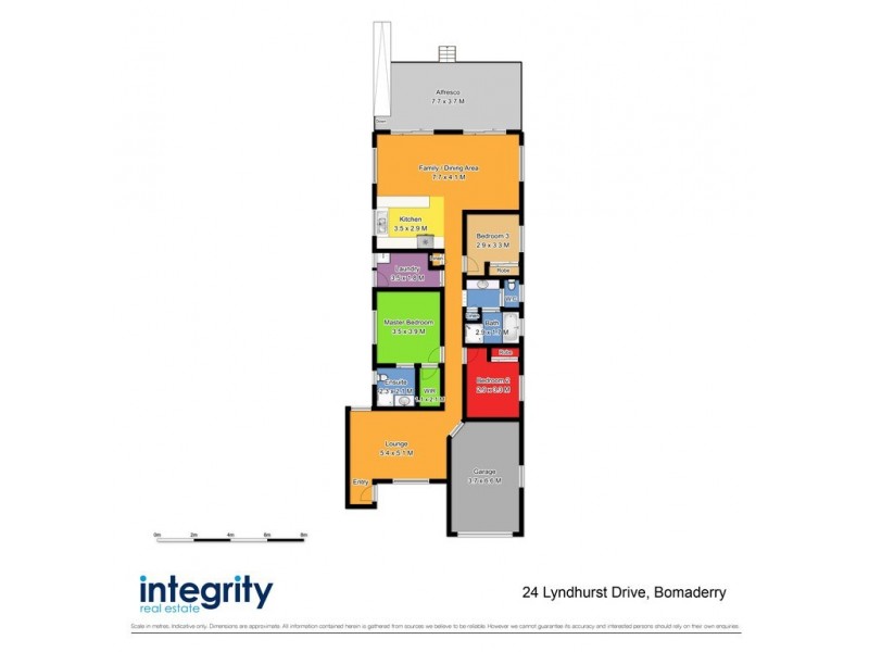 24 Lyndhurst Drive, Bomaderry NSW 2541 Floorplan