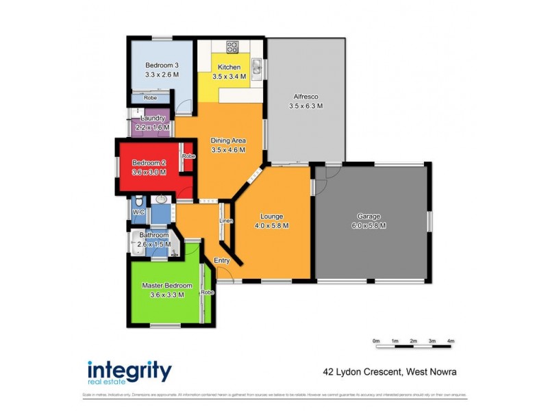 42 Lydon Crescent, West Nowra NSW 2541 Floorplan