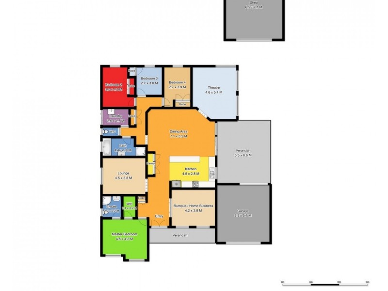 80 Sophia Road, Worrigee NSW 2540 Floorplan