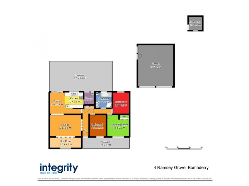 4 Ramsey Grove, Bomaderry NSW 2541 Floorplan