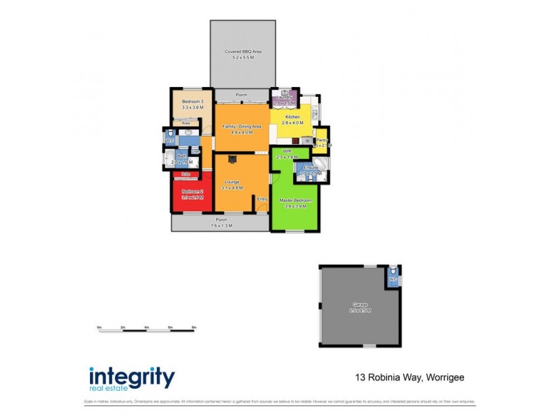 13 Robinia Way, Worrigee NSW 2540 Floorplan