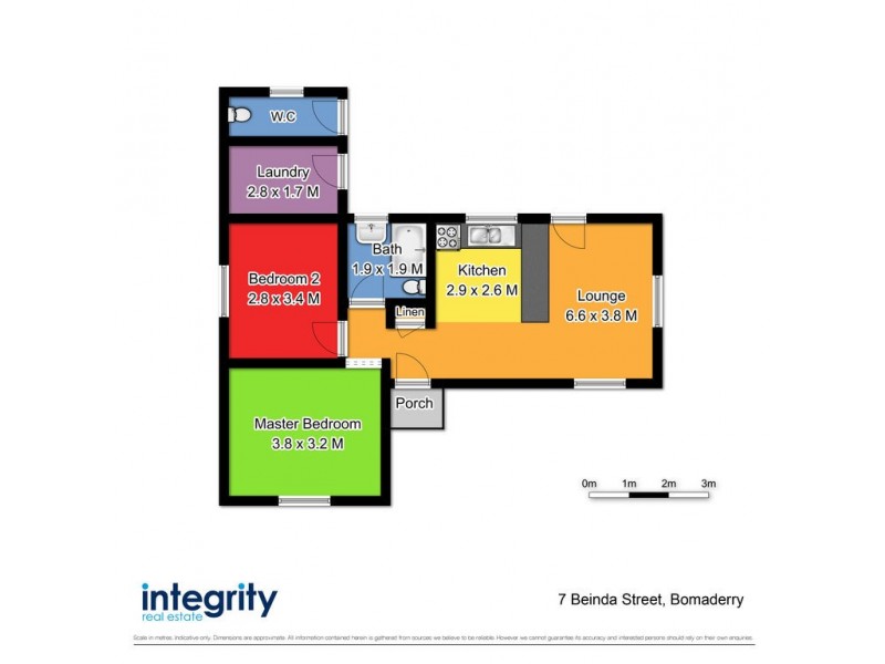 7 Beinda Street, Bomaderry NSW 2541 Floorplan
