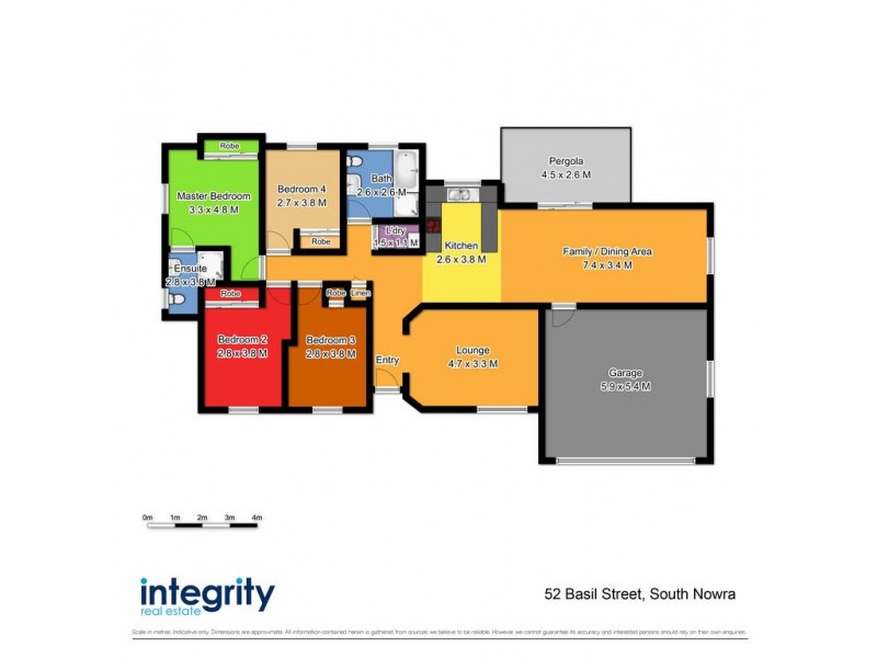 52 Basil Street, South Nowra NSW 2541 Floorplan