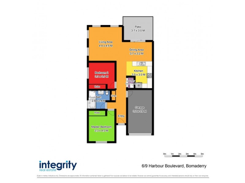 4&6/9 Harbour Boulevarde, Bomaderry NSW 2541 Floorplan