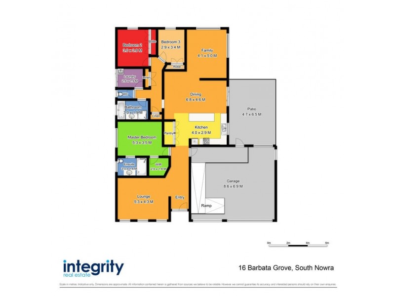 16 Barbata Grove, South Nowra NSW 2541 Floorplan