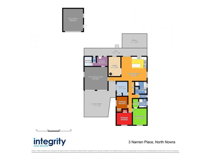 3 Narrien Place, North Nowra NSW 2541 Floorplan