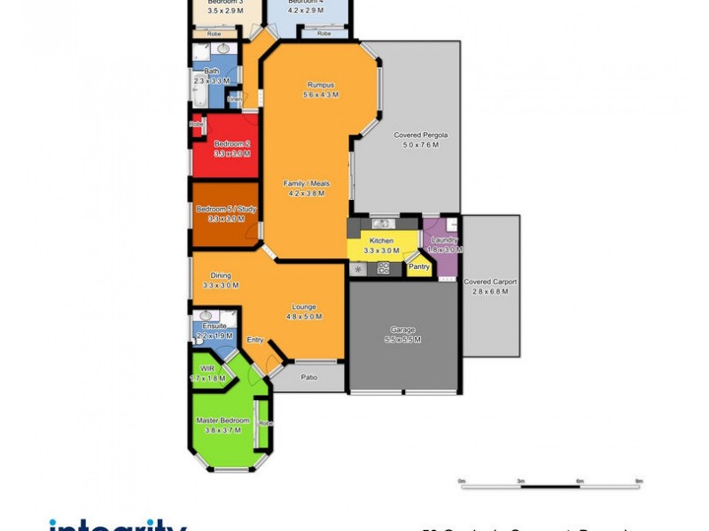 53 Gardenia Crescent, Bomaderry NSW 2541 Floorplan