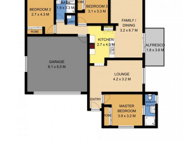 1/181 Old Southern Road, South Nowra NSW 2541 Floorplan