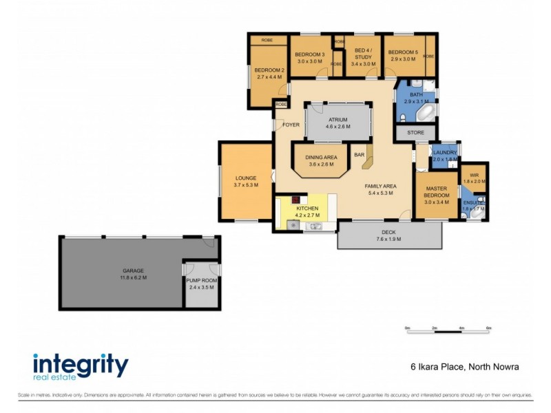 6 Ikara Place, North Nowra NSW 2541 Floorplan