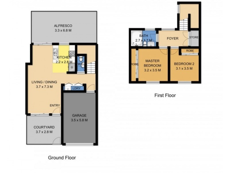 1/429A Princes Highway, Bomaderry NSW 2541 Floorplan
