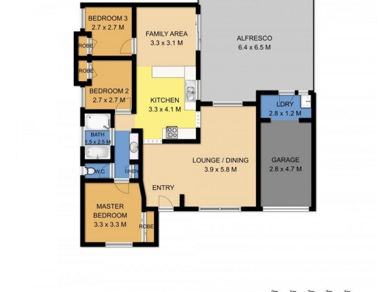 23 Kareela Crescent, North Nowra NSW 2541 Floorplan