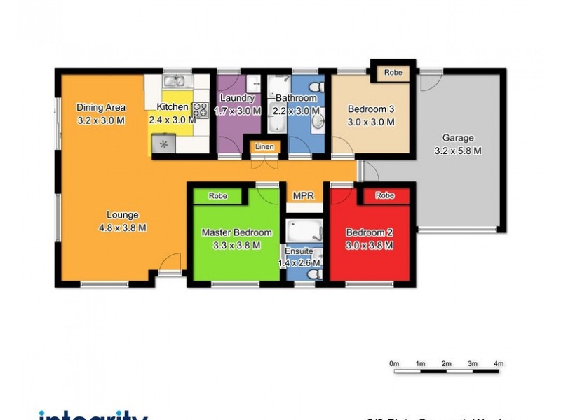 2/2 Plato Crescent, Worrigee NSW 2540 Floorplan