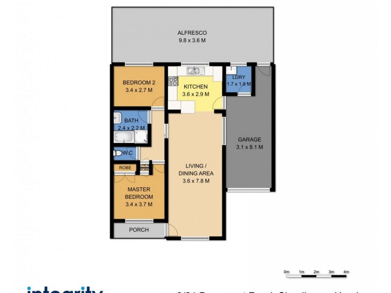 3/21 Davenport Road, Shoalhaven Heads NSW 2535 Floorplan