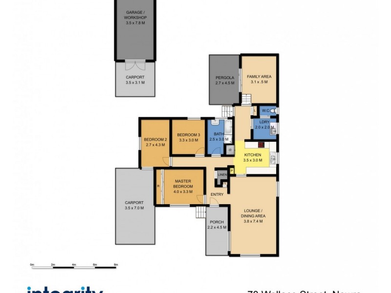 70 Wallace Street, Nowra NSW 2541 Floorplan