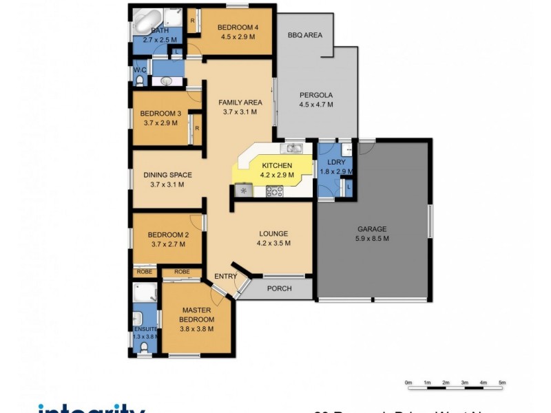 23 Rannoch Drive, West Nowra NSW 2541 Floorplan