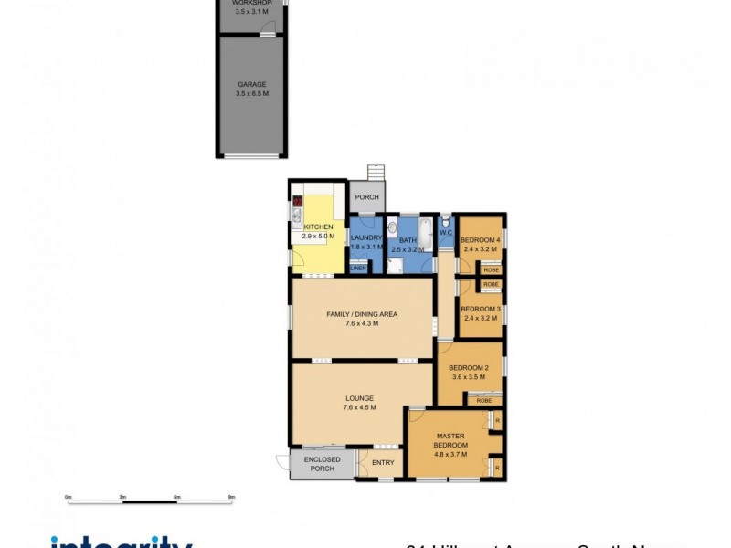 64 Hillcrest Avenue, South Nowra NSW 2541 Floorplan