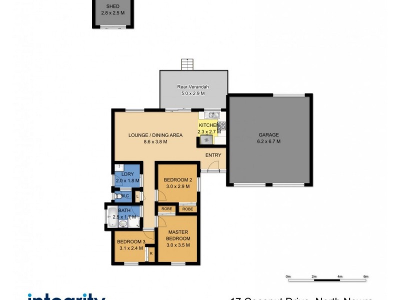 17 Coconut Drive, North Nowra NSW 2541 Floorplan