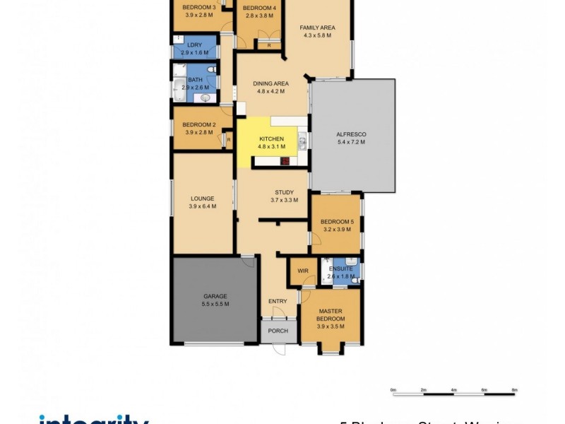 5 Blueberry Street, Worrigee NSW 2540 Floorplan