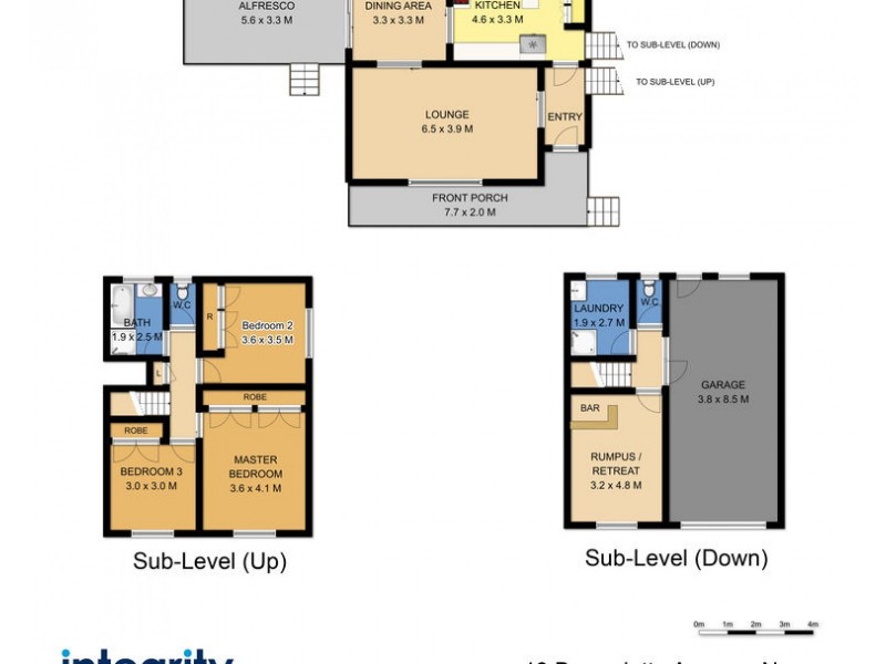 13 Bernadette Avenue, Nowra NSW 2541 Floorplan
