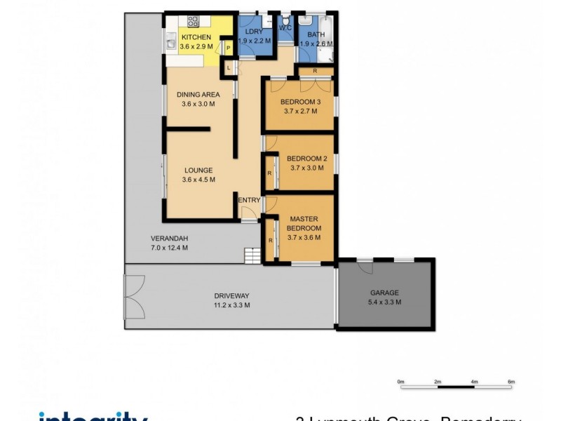 3 Lynmouth Grove, Bomaderry NSW 2541 Floorplan