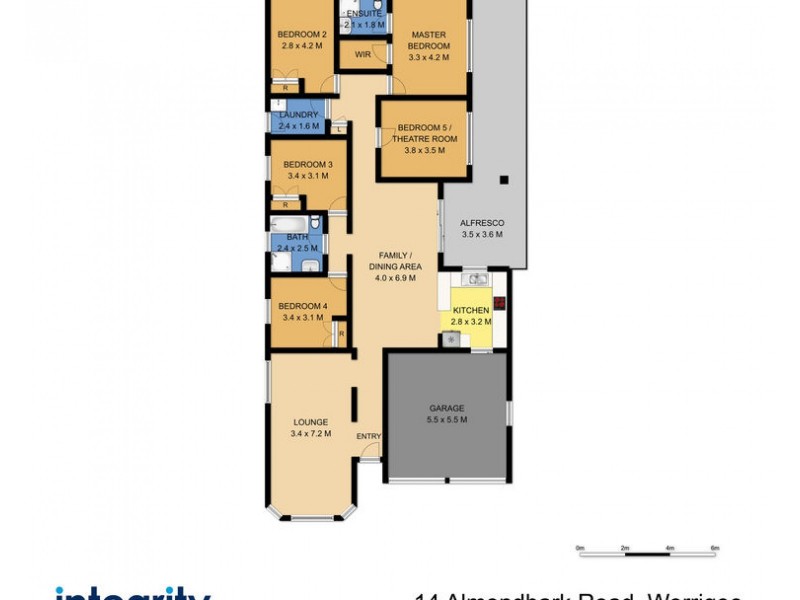 14 Almondbark Road, Worrigee NSW 2540 Floorplan