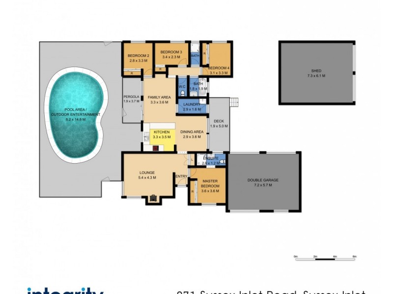 871 Sussex Inlet Road, Sussex Inlet NSW 2540 Floorplan
