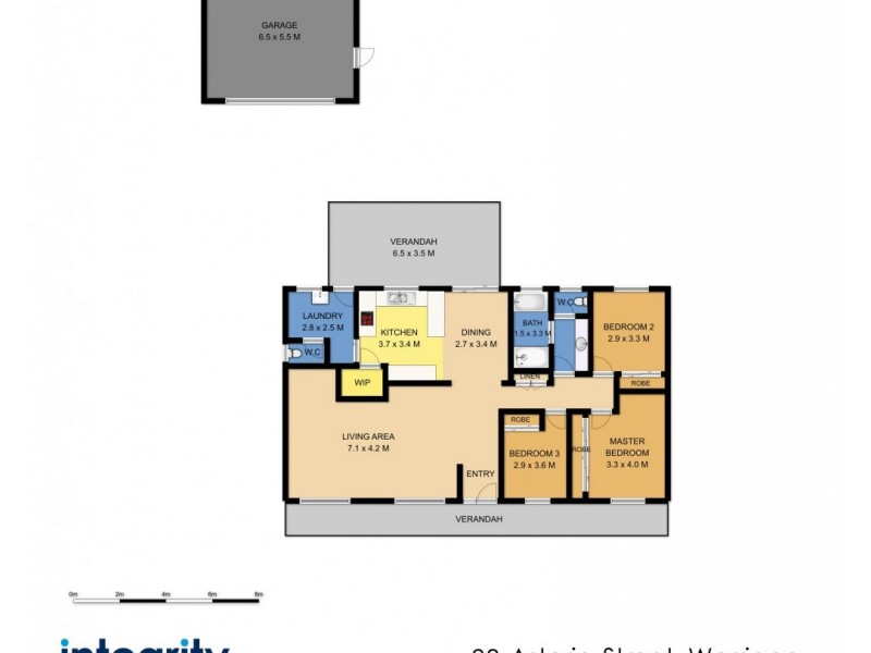23 Asteria Street, Worrigee NSW 2540 Floorplan