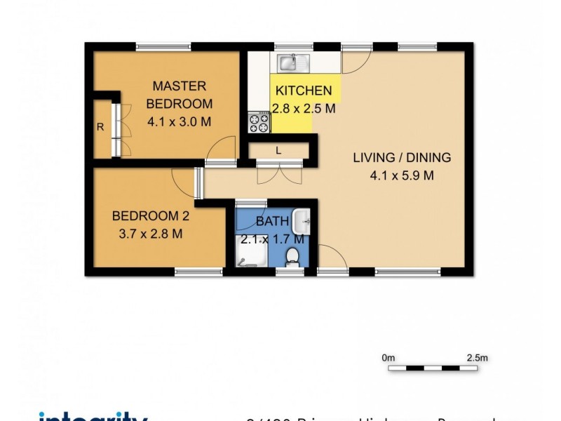 3/430 Princes Highway, Bomaderry NSW 2541 Floorplan