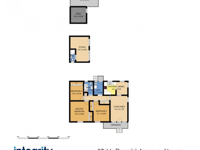 37 Mcdonald Avenue, Nowra NSW 2541 Floorplan