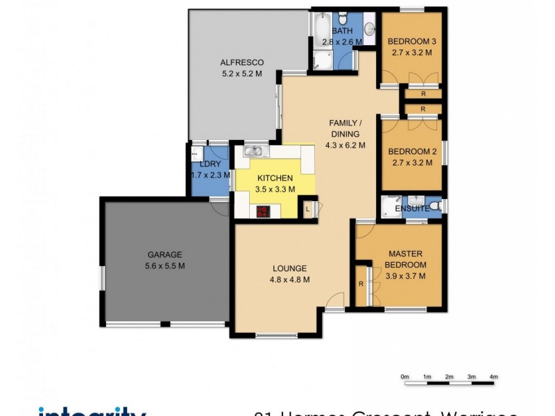 21 Hermes Crescent, Worrigee NSW 2540 Floorplan