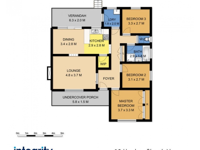 12 Hockey Street, Nowra NSW 2541 Floorplan