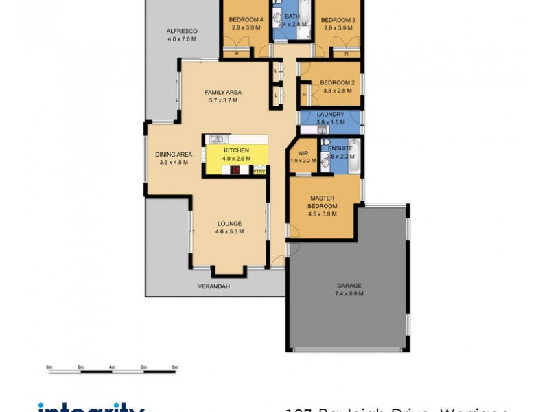137 Rayleigh Drive, Worrigee NSW 2540 Floorplan