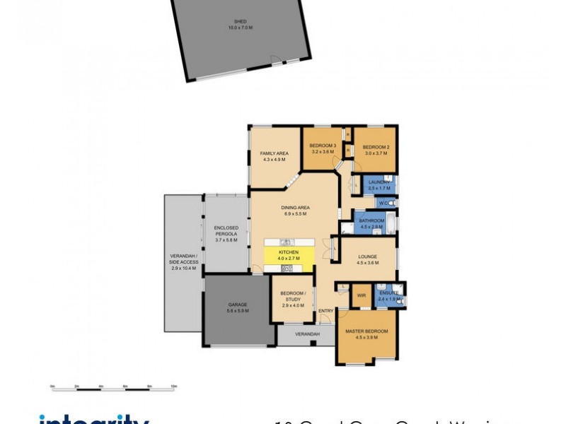 10 Coral Gum Court, Worrigee NSW 2540 Floorplan