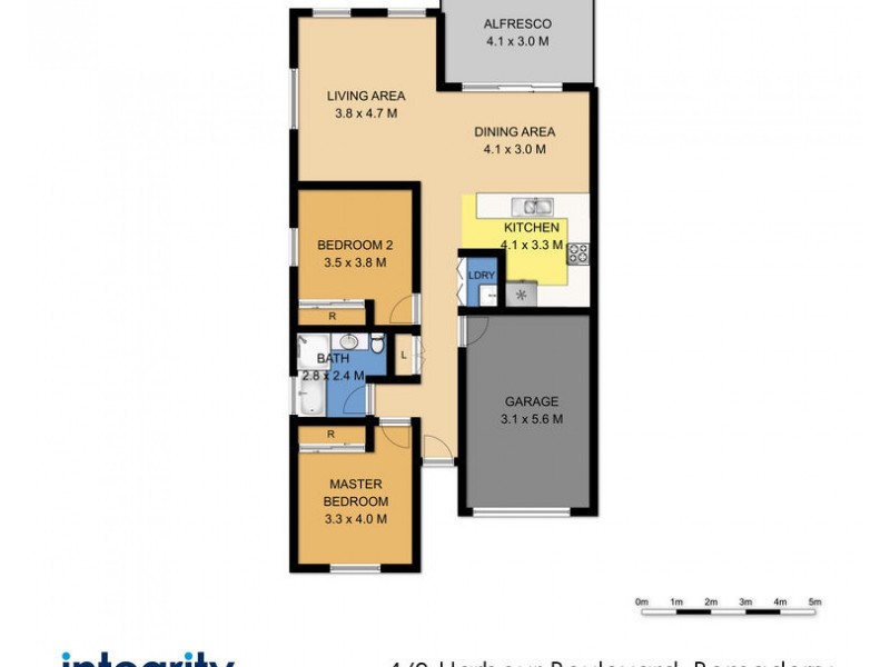4/9 Harbour Boulevarde, Bomaderry NSW 2541 Floorplan