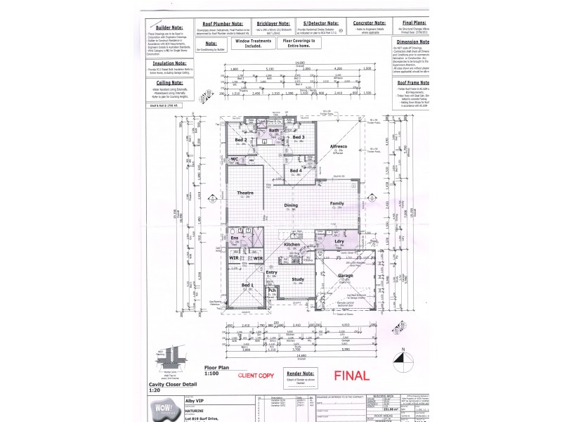 70 Surf Drive, Secret Harbour WA 6173 Floorplan
