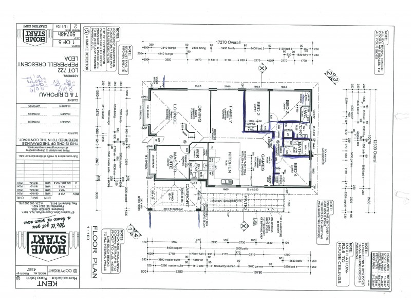 9 Pepperell Crescent, Leda WA 6170 Floorplan