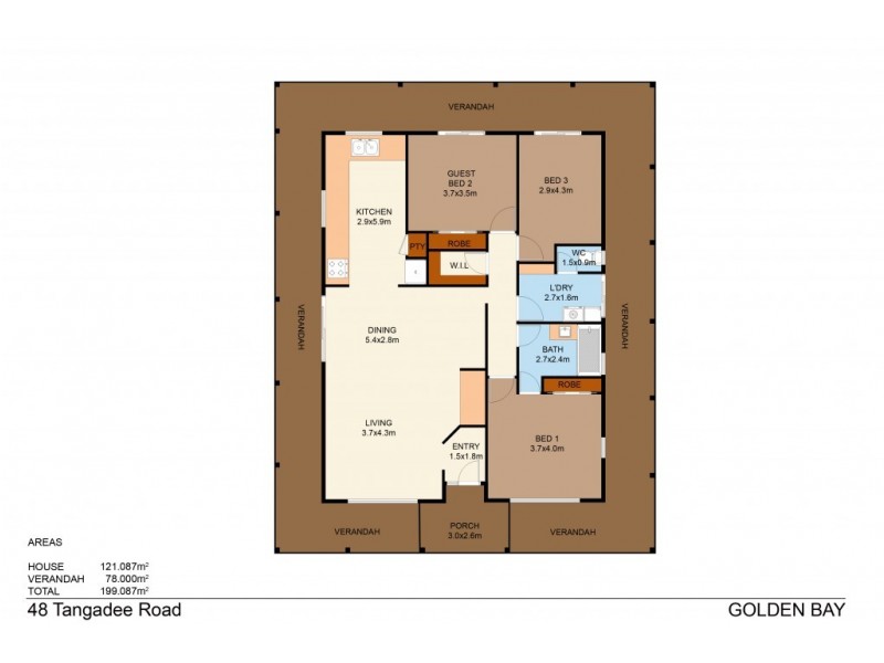 48 Tangadee Road, Golden Bay WA 6174 Floorplan